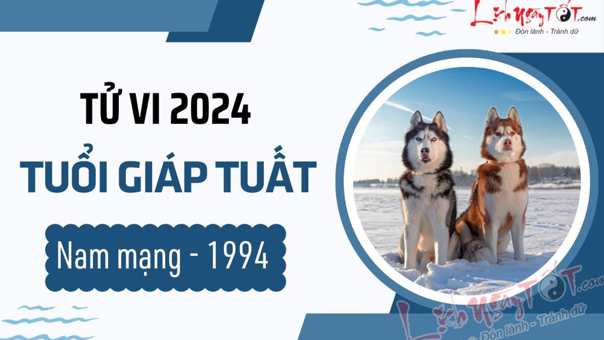 Tử Vi Giáp Tuất 2024 Nam Mạng: Hướng Dẫn Chi Tiết Về Vận Hạn, Sao Chiếu Mệnh và Cách Hóa Giải