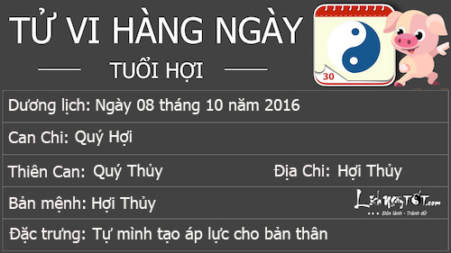 Tu vi thu 7 cua 12 con giap - Tu vi ngay 8102016  hinh anh goc 2