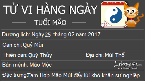 Tu vi thu 7 ngay 2522017 cua 12 con giap hinh anh goc