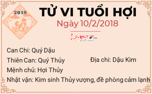 tu vi ngay 10022018 cua tuoi hoi