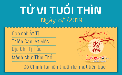 Tu vi 12 con giap - Tu vi ngay 08012019 - Tuoi Thin