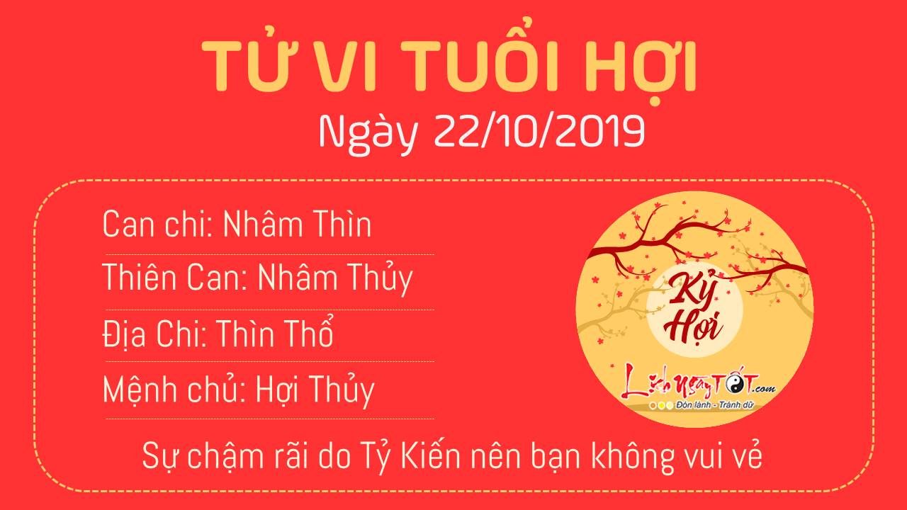 Tu vi 12 con giap - Tu vi ngay 22102020 - Tuoi Hoi