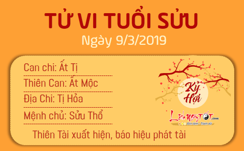 Tu vi 12 con giap - Tu vi ngay 932019 - Tuoi Suu