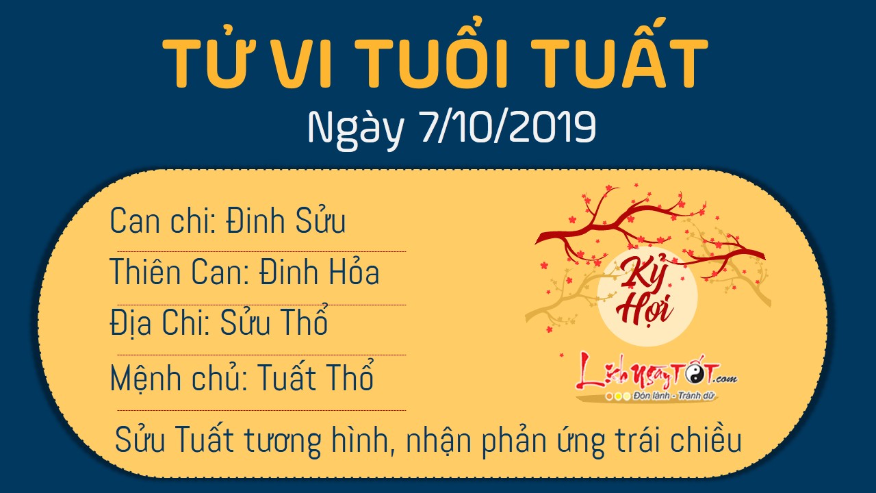 Tu vi thu 2 ngay 7102019 - Tuat