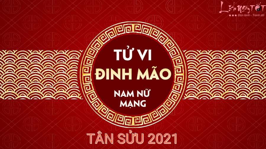 Tu vi Dinh Mao 2021