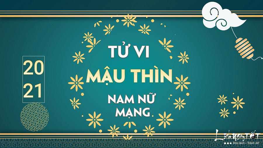 Tử Vi Mậu Thìn 2021 Nam Nữ Mạng Sinh Năm 1988 (ĐÁNG XEM NHẤT)