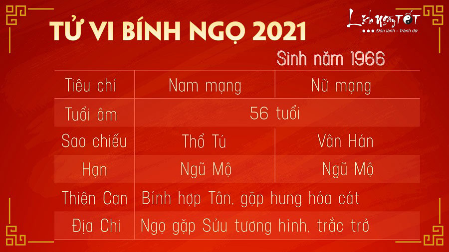 Tu vi tuoi Binh Ngo 1966 nam 2021