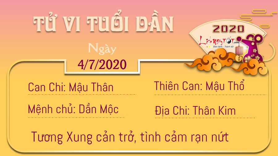 3 Tu vi 12 con giap - Tu vi ngay 472020 - Tuoi Dan