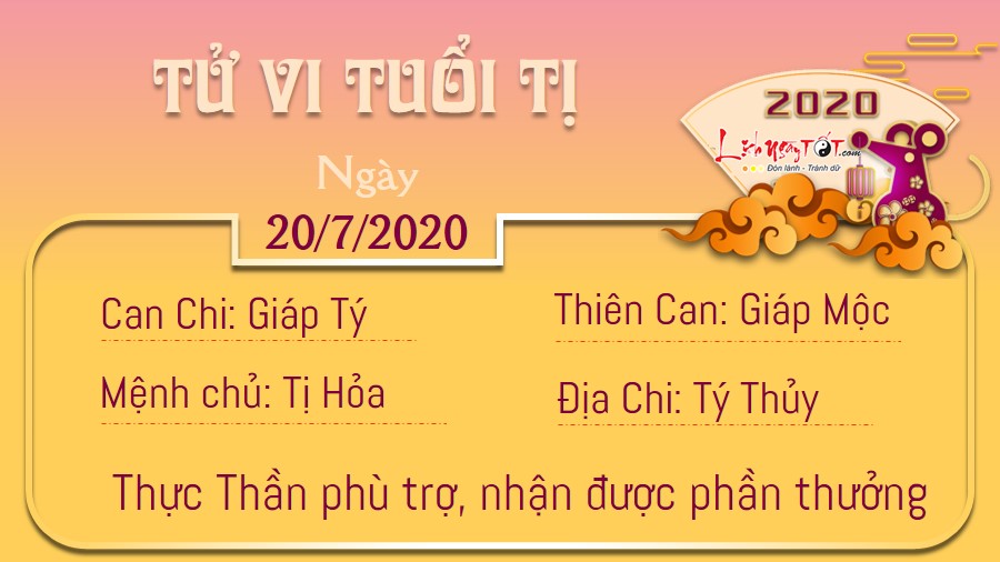 Tu vi hang ngay 2072020 - Ti