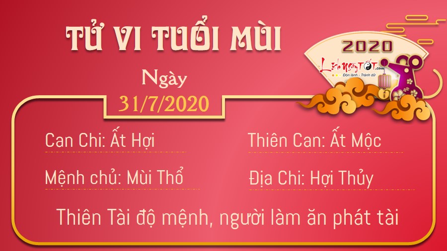 Tu vi hang ngay 3172020 - Mui