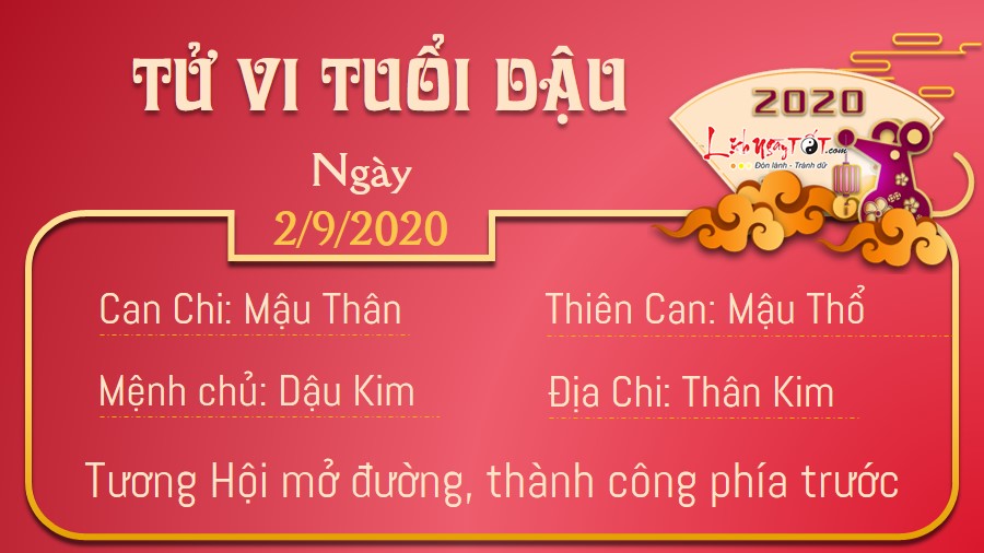 tu vi 12 con giap tu vi hang ngay 02092020 tuoi dau