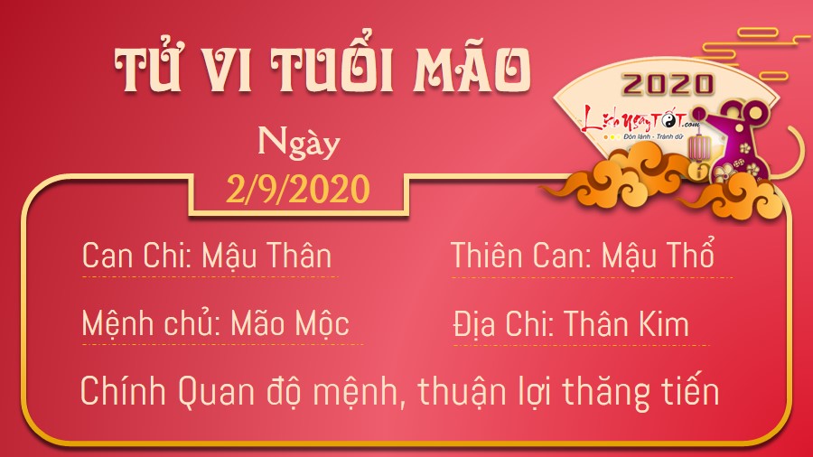 tu vi 12 con giap tu vi hang ngay 02092020 tuoi mao