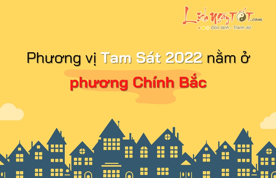 Phuong vi Tam Sat 2022 nam o huong Bac