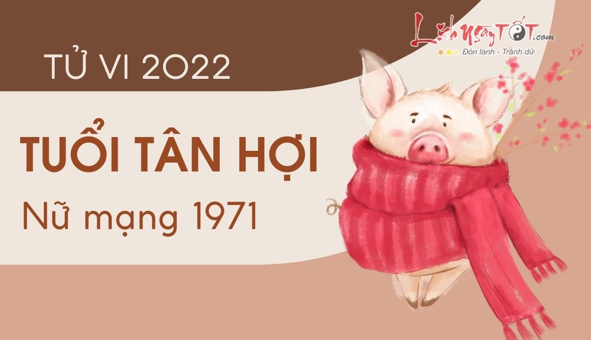 Tu vi tuoi Tan Hoi nam 2022 nu mang 1971