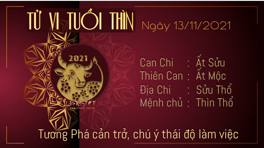 Tu vi ngay 13/11/2021 cua 12 con giap - Tuoi Thin