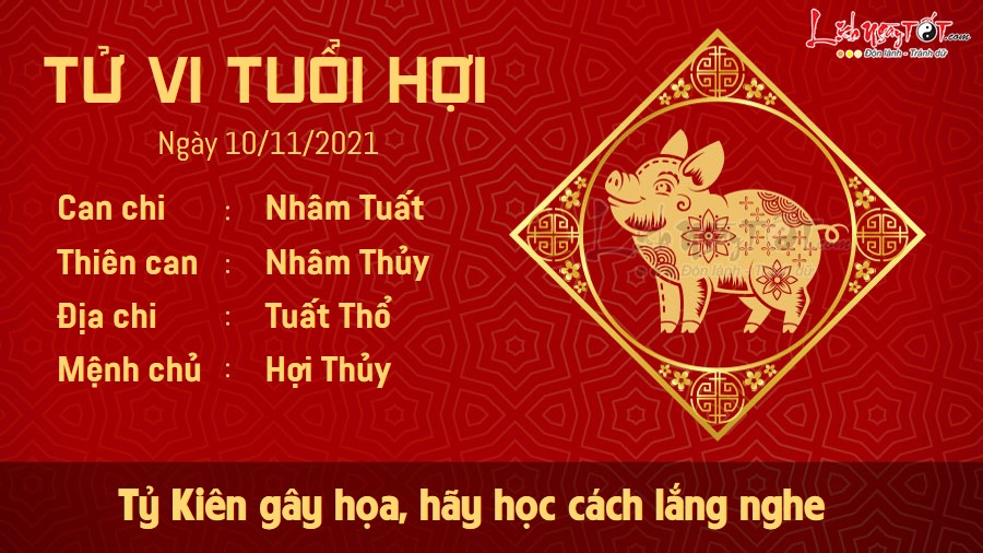 Tu vi ngay 10/11/2021 cua 12 con giap - Hoi