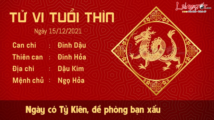 Tu vi ngay 15/12/2021 cua 12 con giap - Ngo