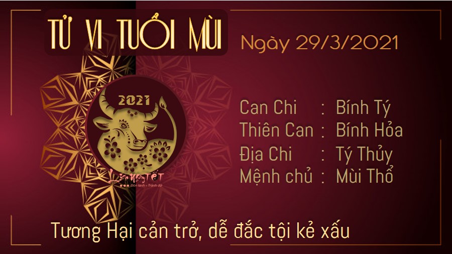 Tu vi hang ngay 2932021 - Mui