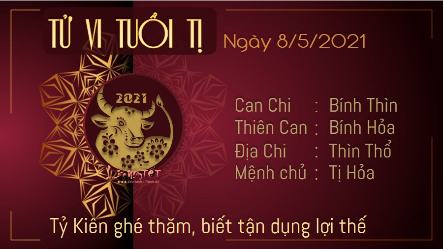 Tử vi hàng ngày 8/5/2021 tuổi Tị