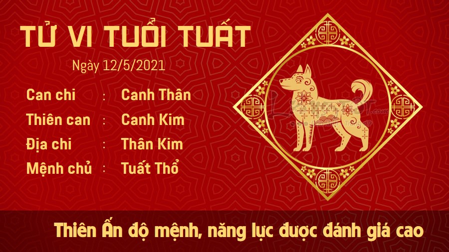 Tử vi hàng ngày 12/5/2021 tuổi Tuất