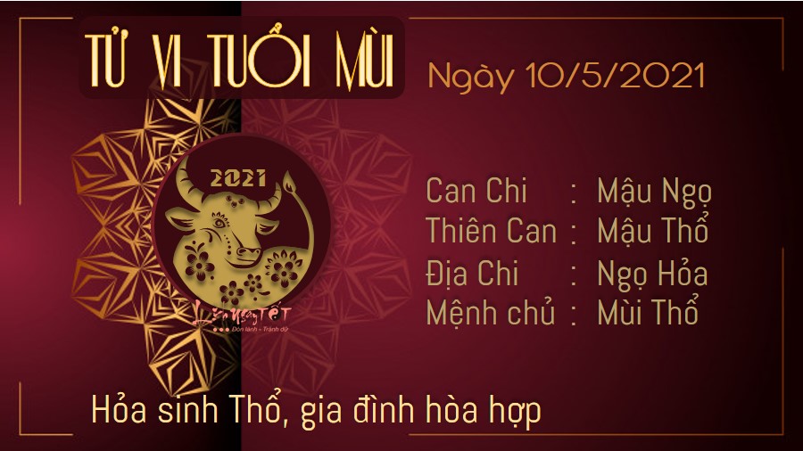 Tử vi hàng ngày 10/5/2021 - Mùi