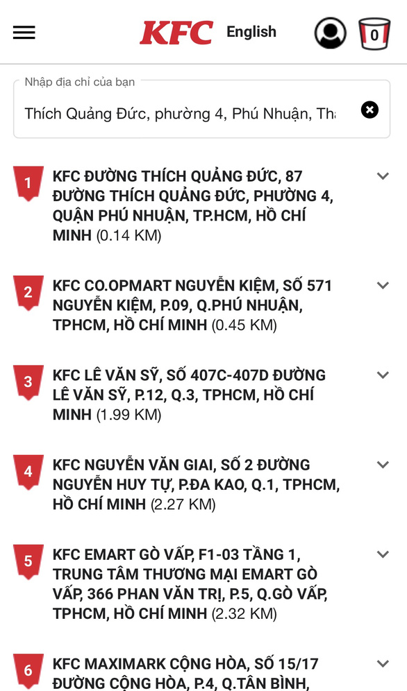KFC Thich Quang Duc