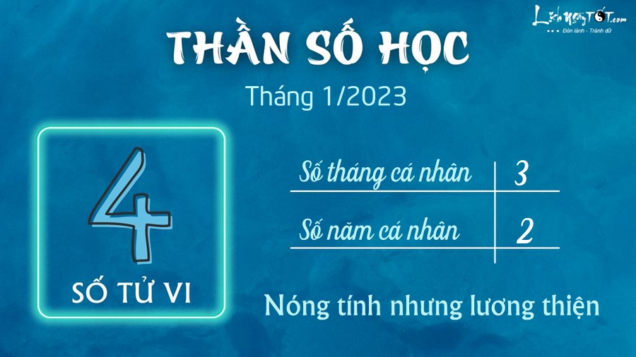 Boi than so hoc thang 1/2023 - So tu vi la 4