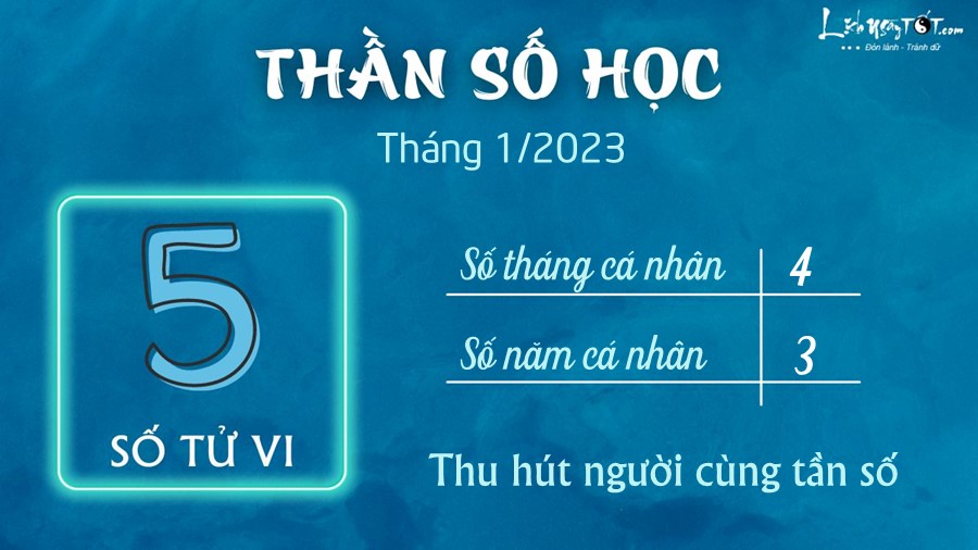 Boi than so hoc thang 1/2023 - So tu vi la 5