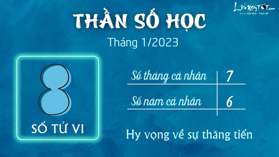 Boi than so hoc thang 1/2023 - So tu vi la 8