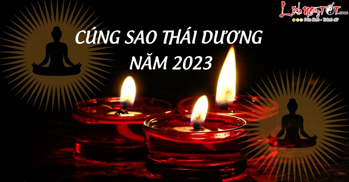 Cach cung sao Thai Duong nam 2023
