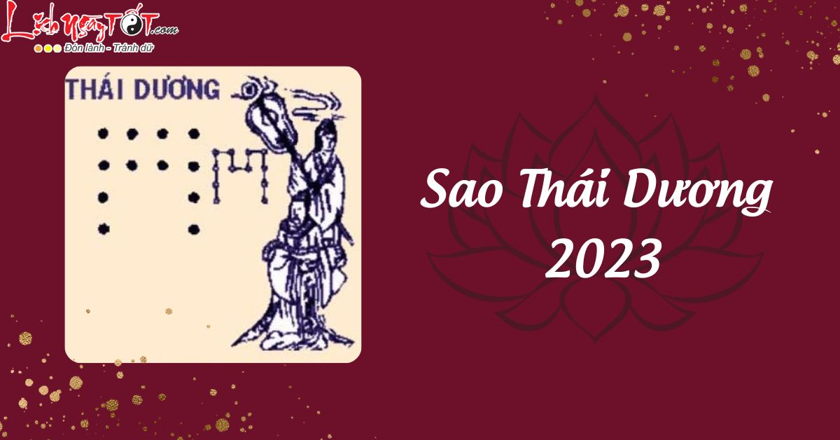 sao Thai Duong 2023