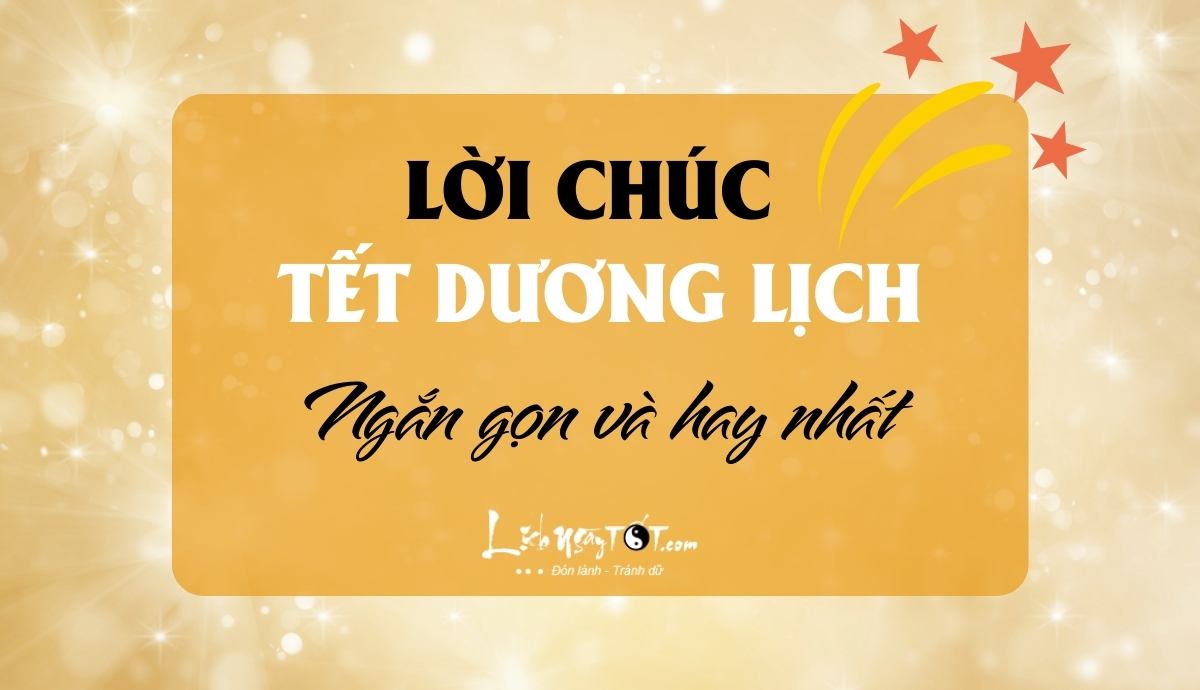 Loi chuc Tet Duong lich hay nhat
