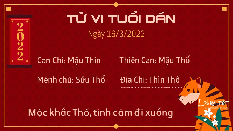 Tu vi ngay 16/3/2022 cua 12 con giap - Dan