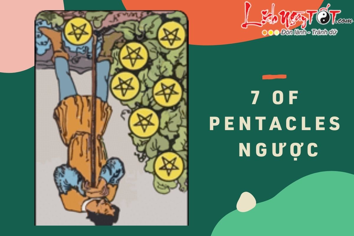 la bai 7 of Pentacles nguoc