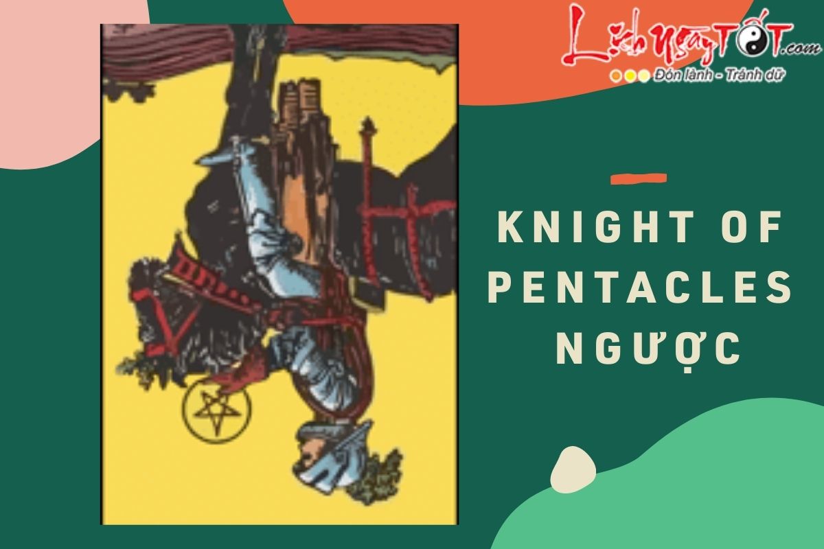 la bai Knight of Pentacles nguoc