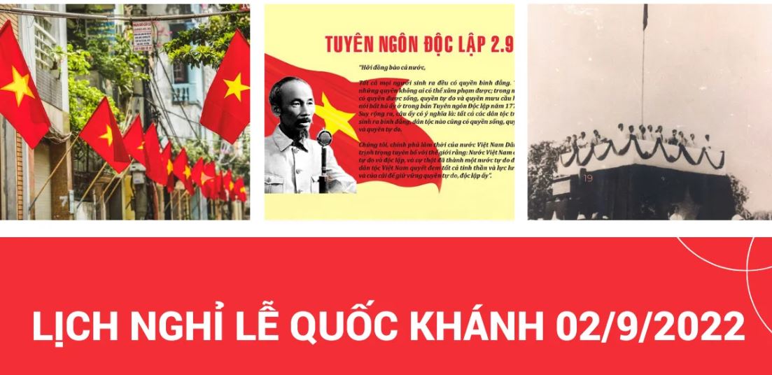 Lich nghi le Quoc khanh 2/9/2022