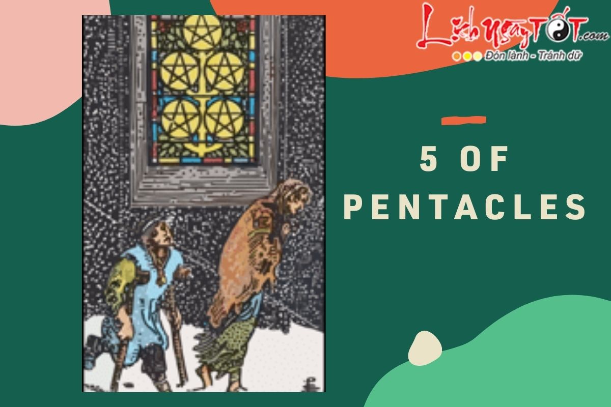 la bai 5 of Pentacles
