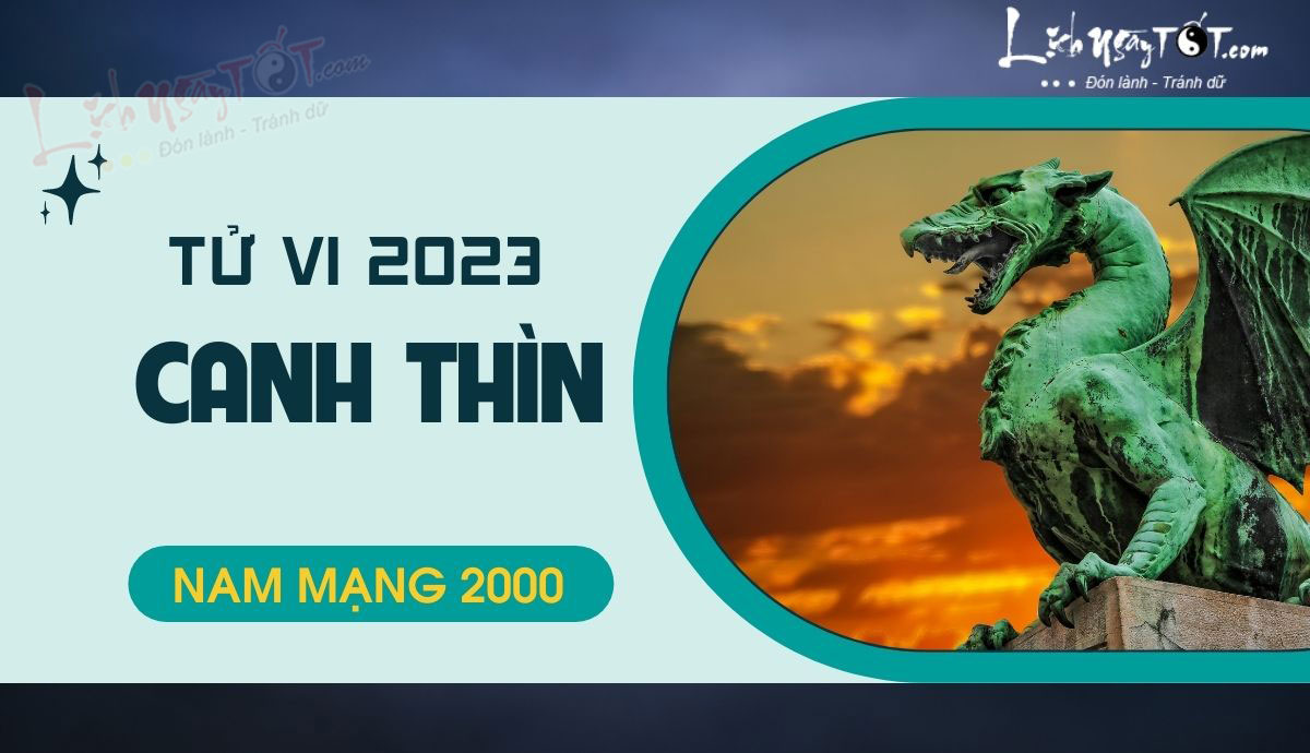 Tu vi 2023 tuoi Canh Thin nam mang