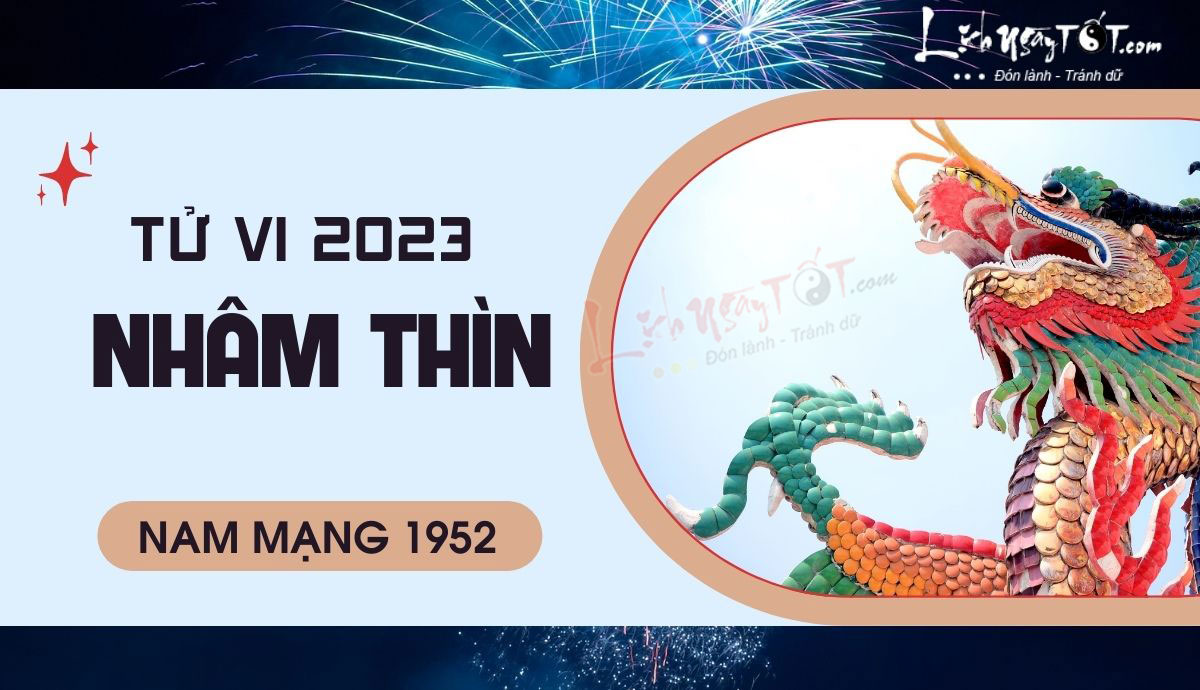 Tu vi 2023 tuoi Nham Thin nam mang