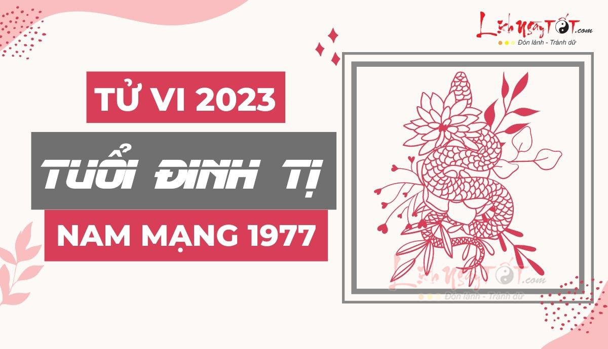 Tu vi 2023 tuoi Dinh Ti nam mang - Tu vi tuoi Dinh Ti nam 2023 nam mang