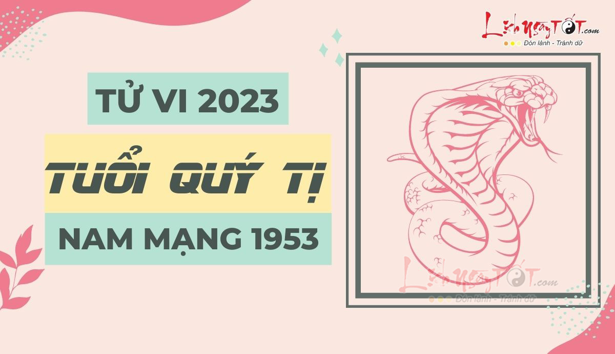 Tu vi 2023 tuoi Quy Ti nam mang - Tu vi tuoi Quy Ti nam 2023 nam mang