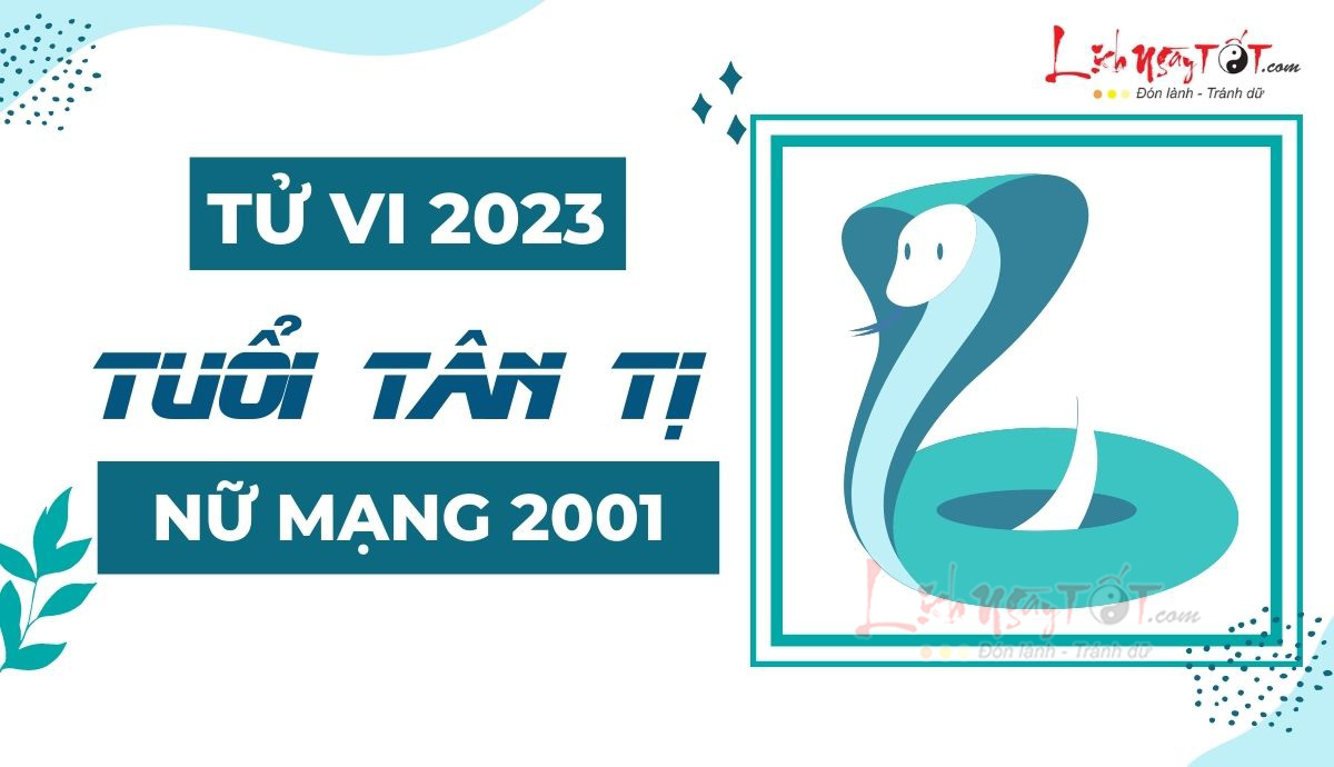 Tu vi 2023 tuoi Tan Ti nu mang - Tu vi tuoi Tan Ti nam 2023 nu mang