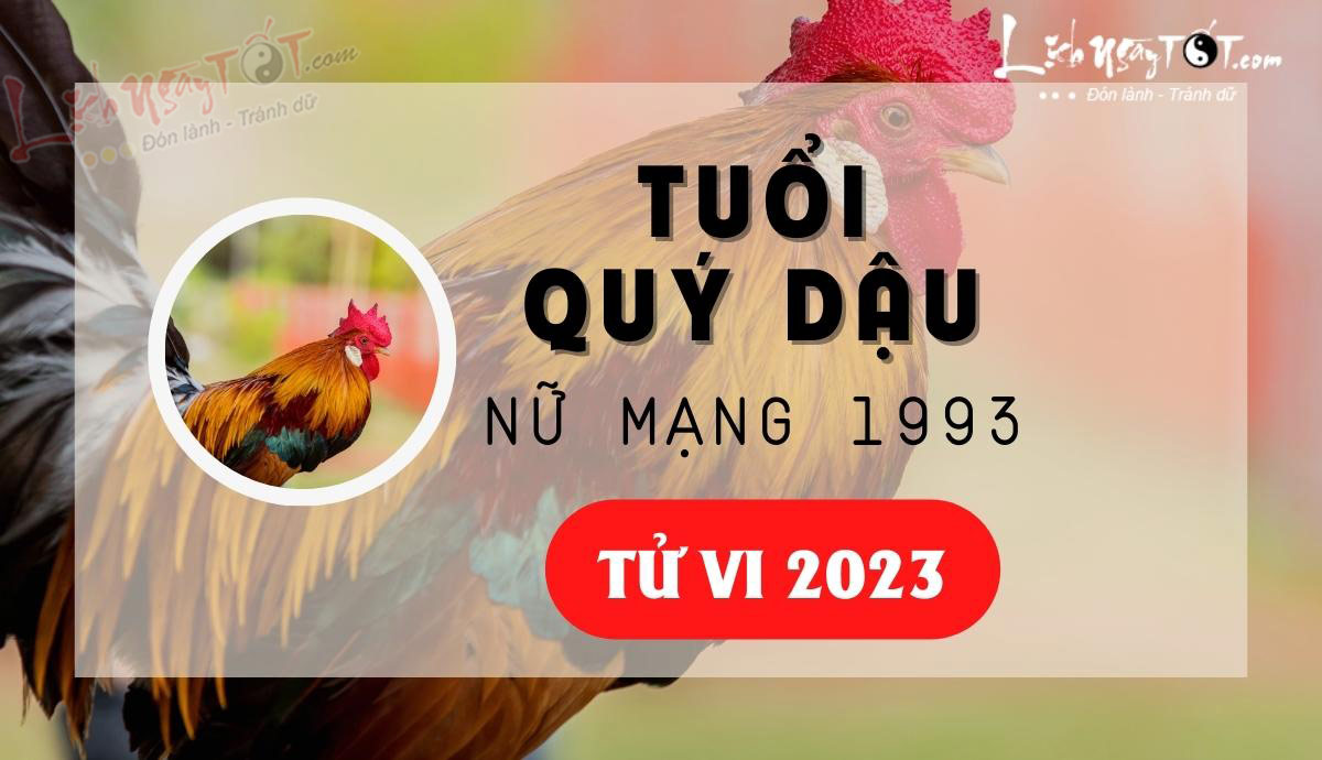 Tu vi 2023 tuoi Quy Dau nu mang - Tu vi tuoi Quy Dau nam 2023 nu mang