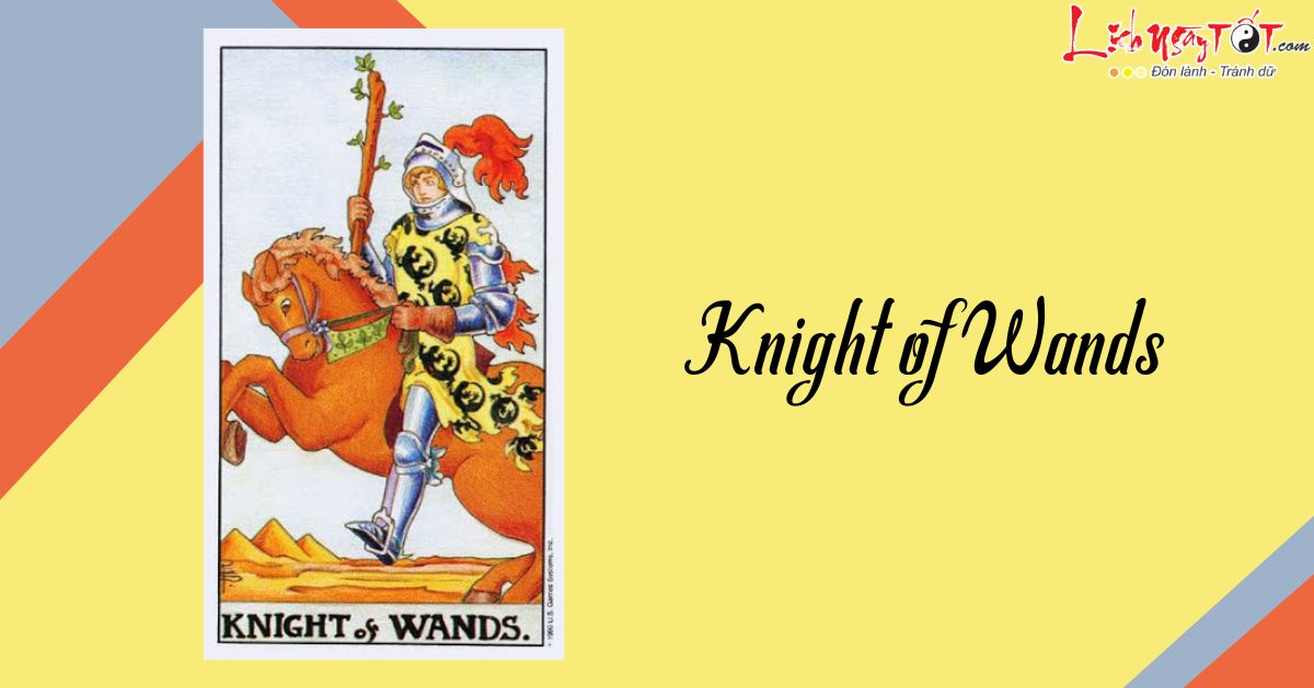 La bai Knight of Wands