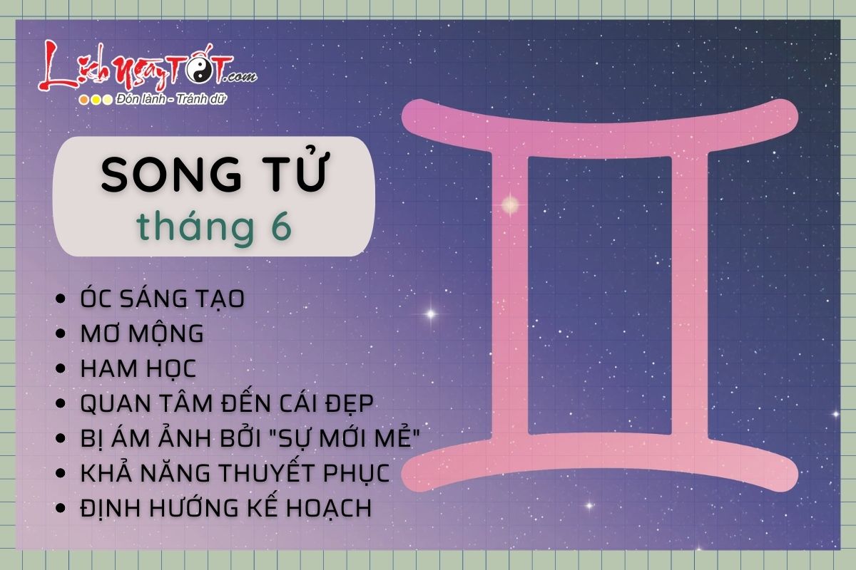 Song Tu thang 6