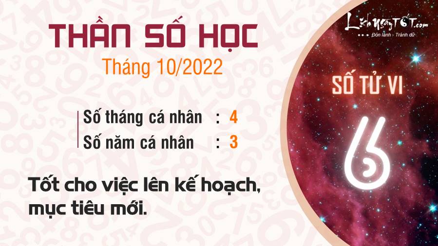Boi Than so hoc thang 10/2022 - so tu vi 6