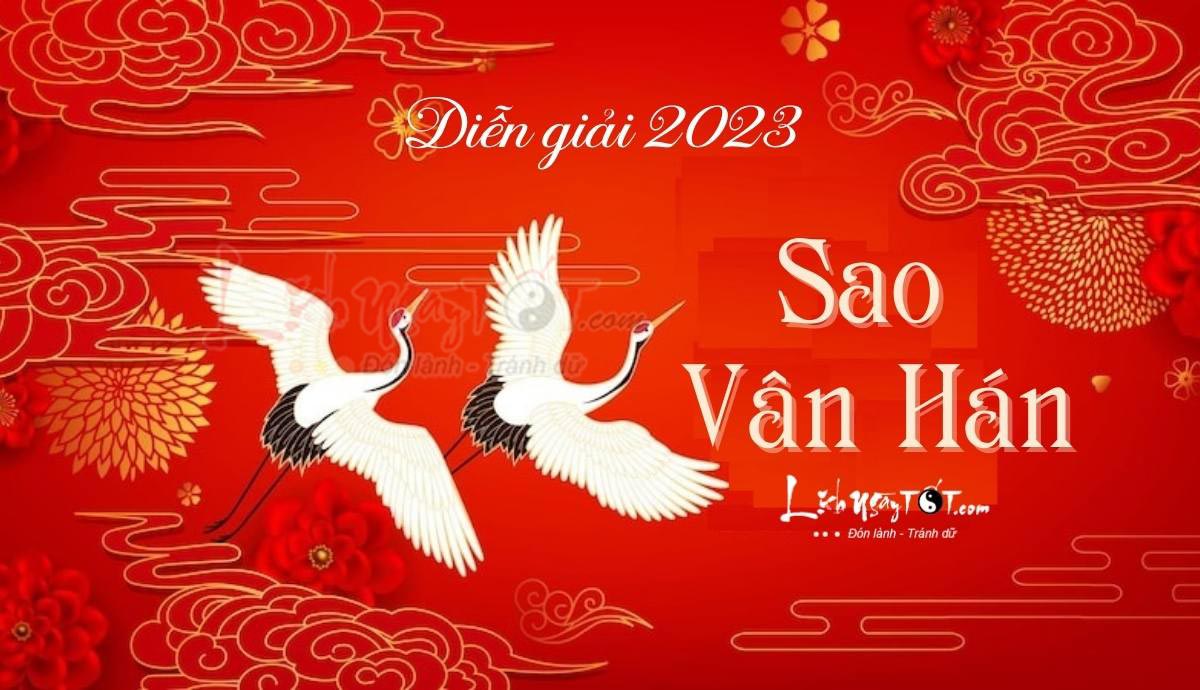Sao han Van Han, sao han Van Hon nam 2023