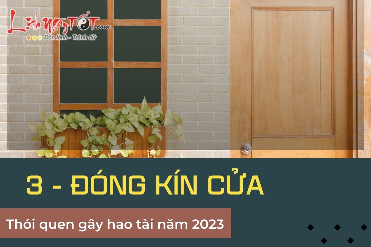 Thoi quen gay that thoat tien bac nam 2023 - 3