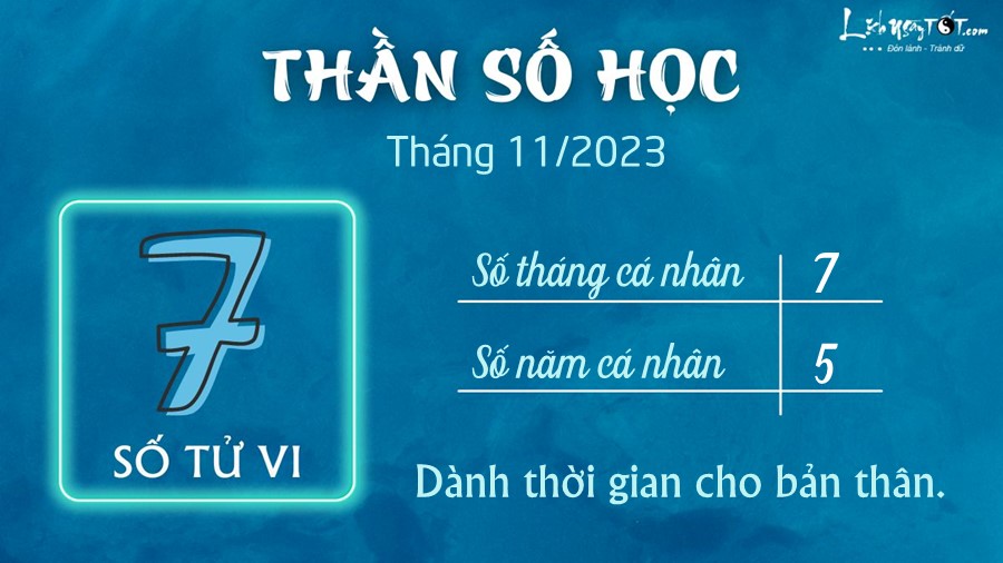 Boi Than so hoc thang 11/2023 - So tu vi 7