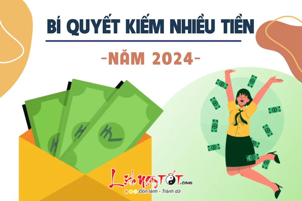 Meo kiem tien nam 2024 cho 12 cung hoang dao